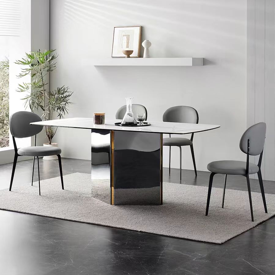 dining table high class modern simple style