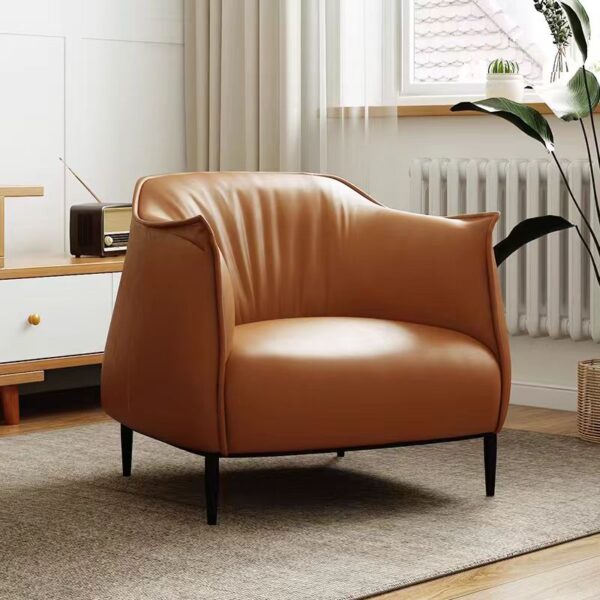 accent chair high quality modern leather single seat sofa chair