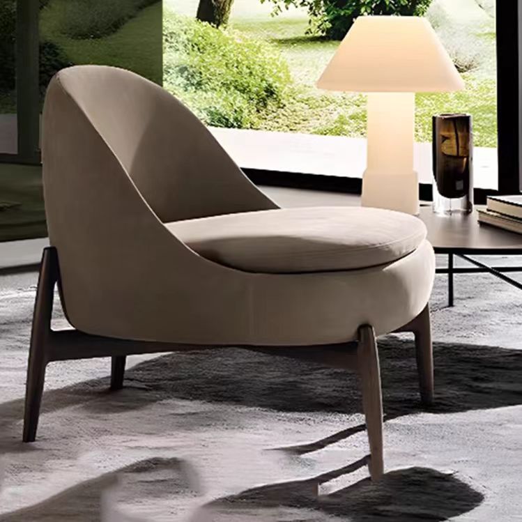 accent chair modern metal frame single seat sofa chair