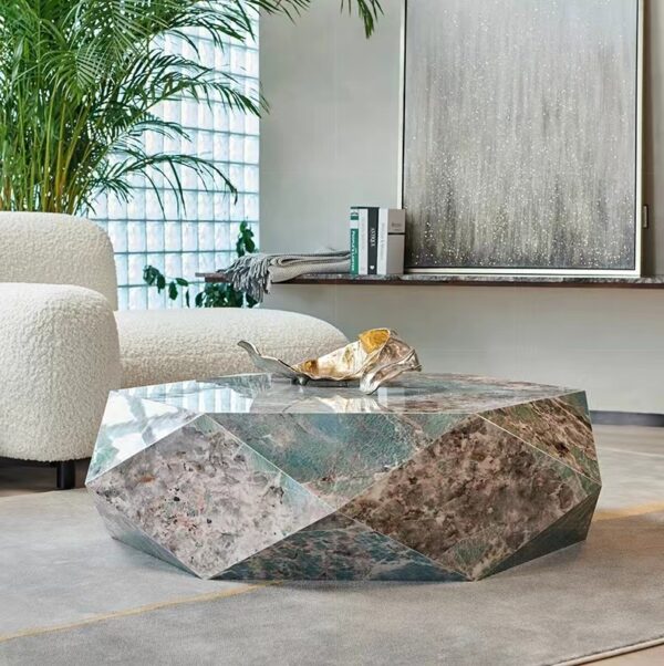 coffee table modern luxury marble stone