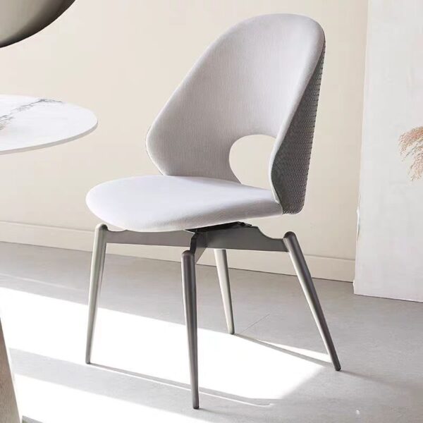 Dining Chair Leather Minimalist Style