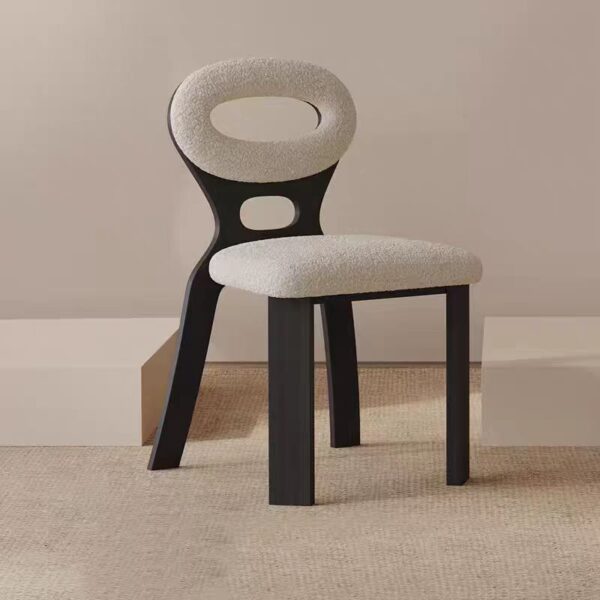 dining chair modern high class solid wood frame