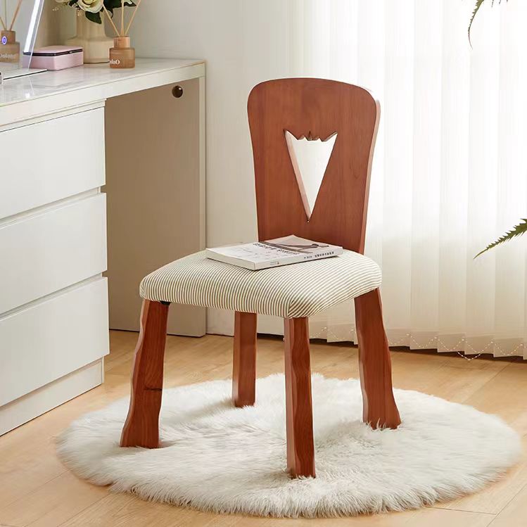 dining chair cotton and linen modern design