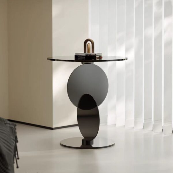 side table high class modern glass design