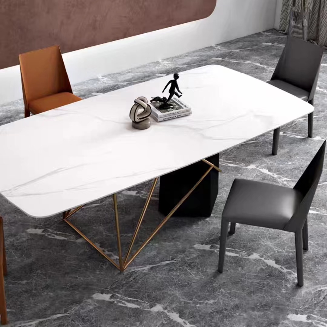 dining table high class marble stone