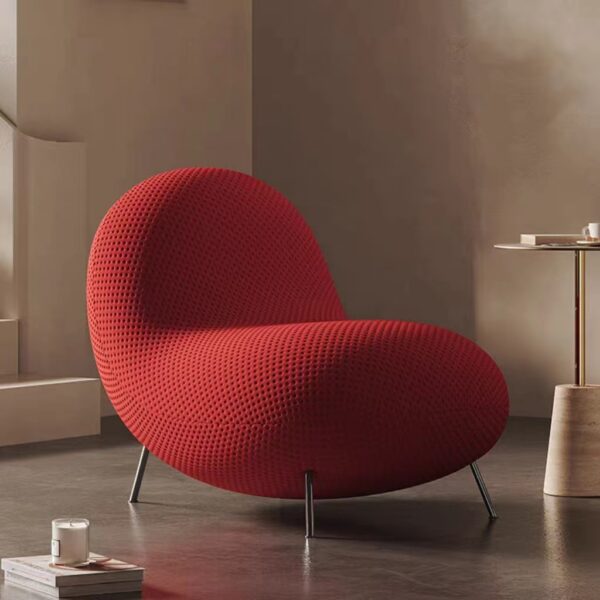 Accent Chair Creative Cashew Shape