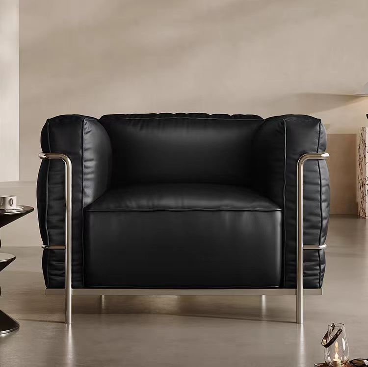 Premium Black Modern Accent Chair