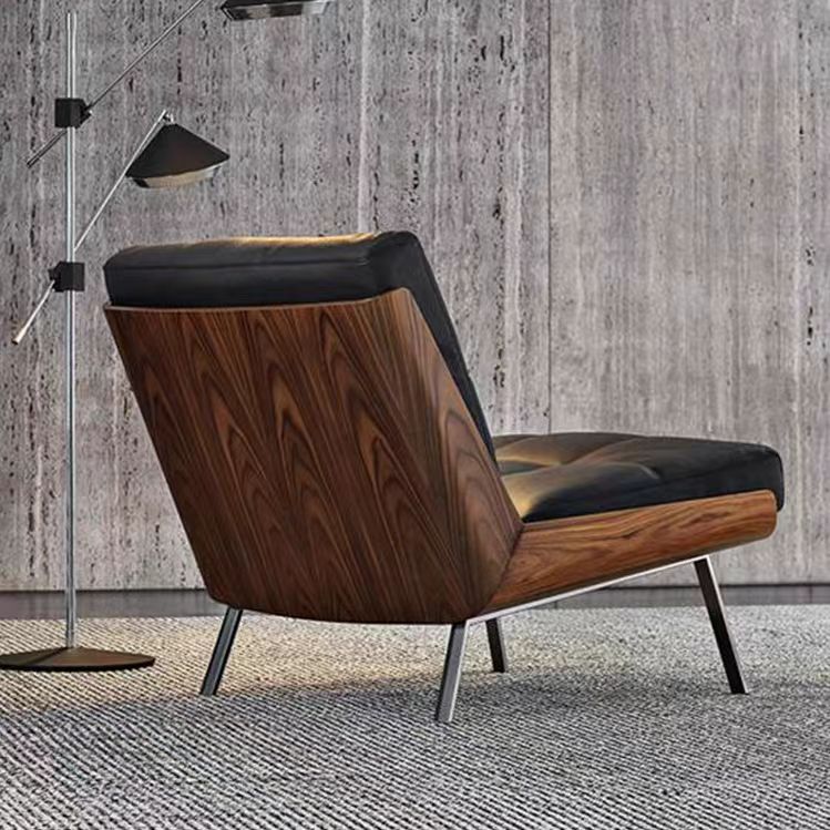 accent chair modern nordic leather