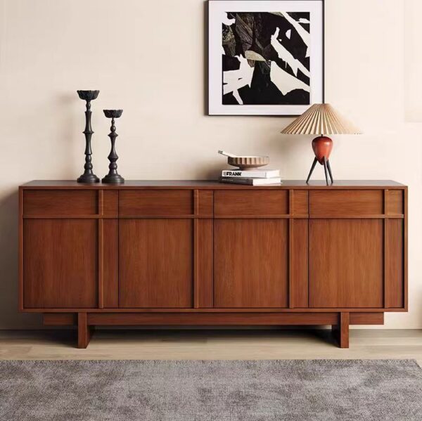 American Farmhouse Solid Wood Vintage Sideboard