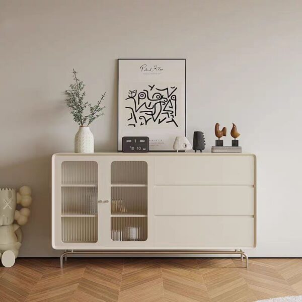 sideboard cabinet modern wooden storage