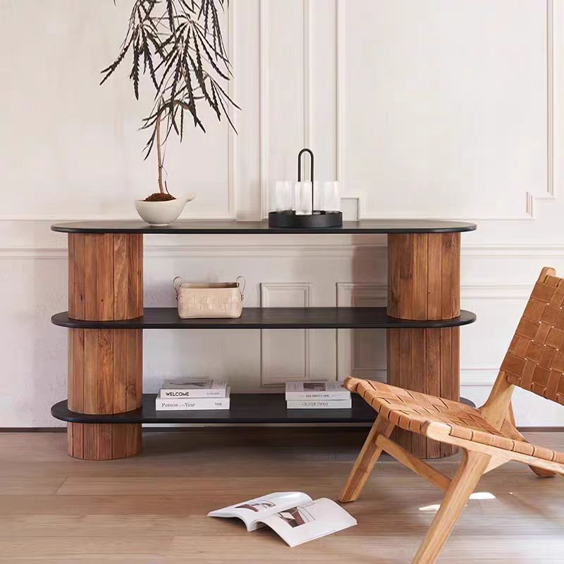 Vintage Solid Wood Living Room Sideboard