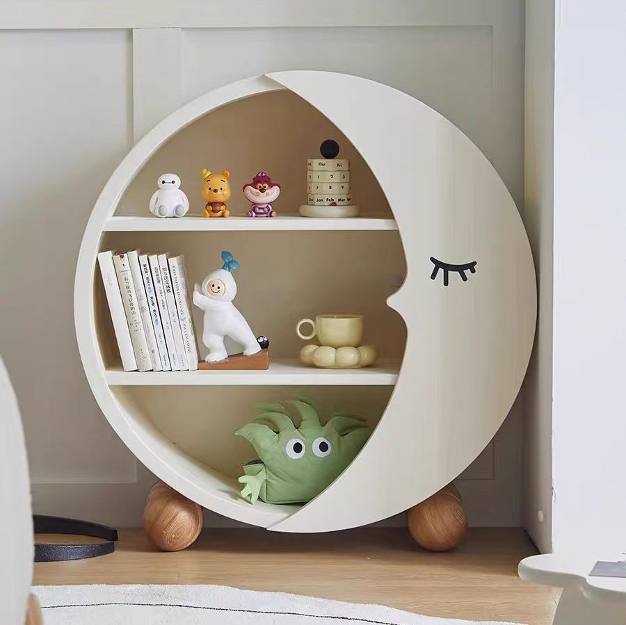 sideboard cabinet moon shape children's room