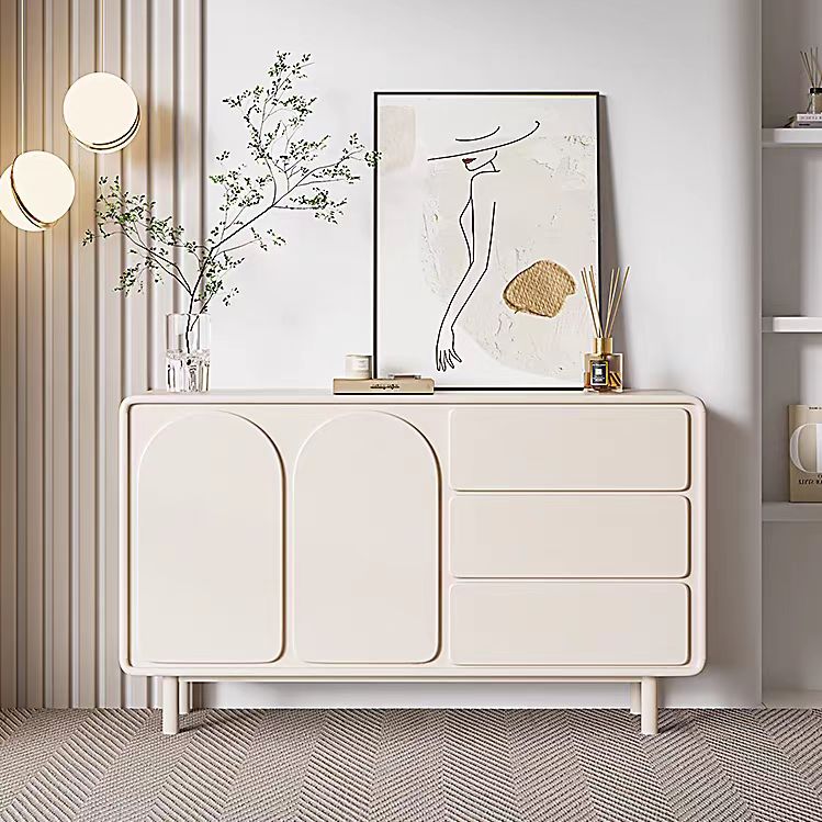 sideboard cabinet modern nordic wooden storage