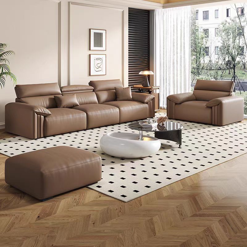 sofa leather elephant ears Italian luxury