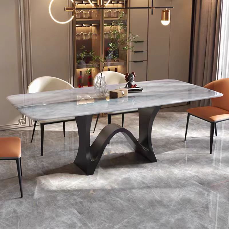 dining table high grade modern minimalist stone top OEM/ODM