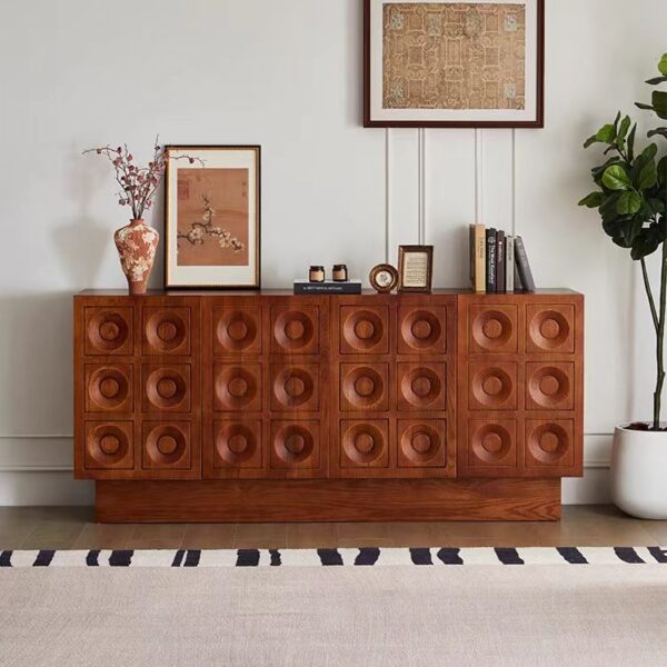 sideboard cabinet Italian antique wooden storage