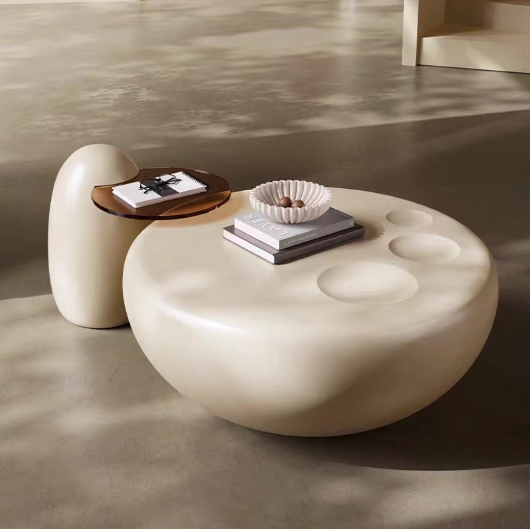 round coffee table set