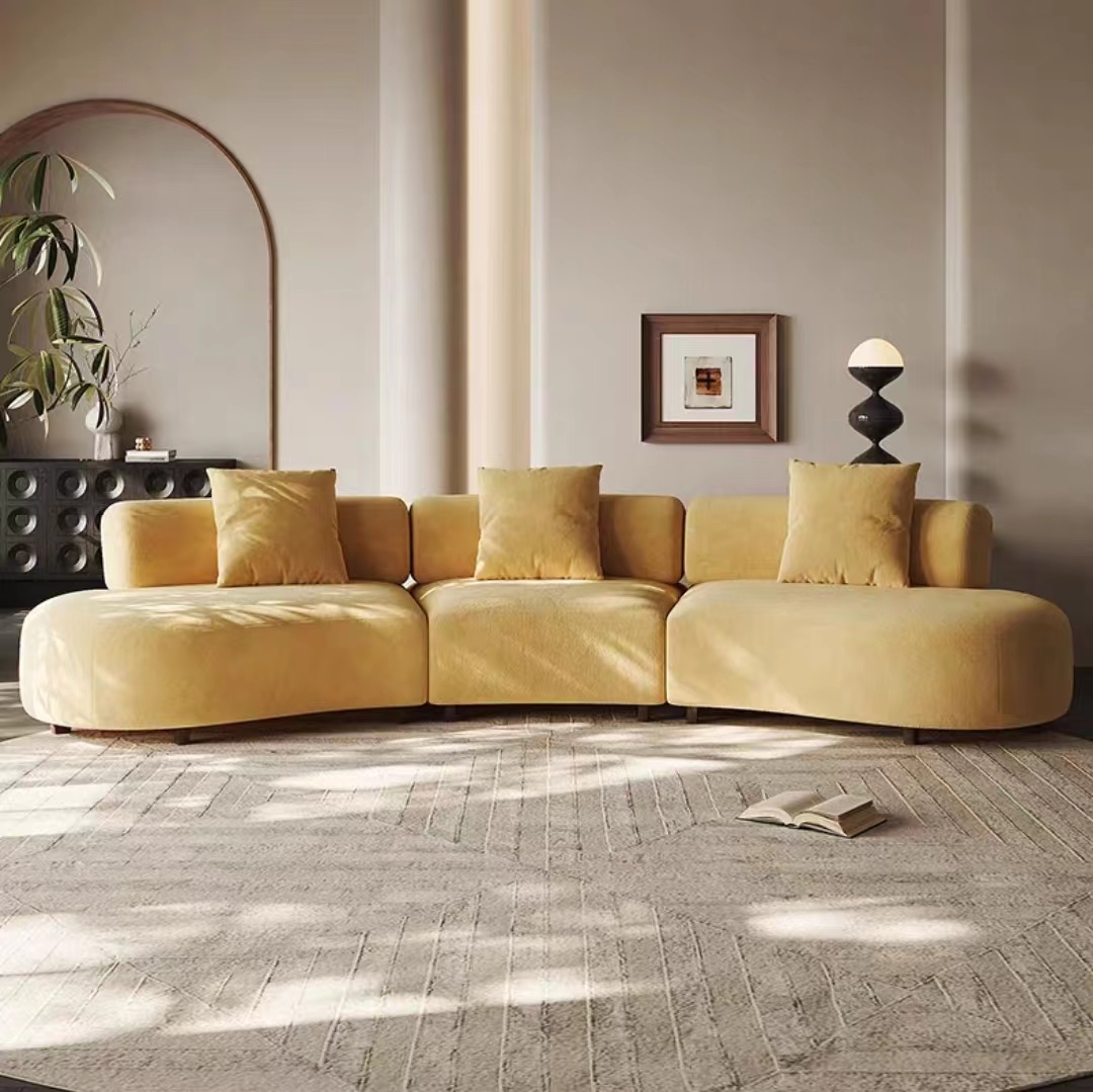 sofa modern arc shape