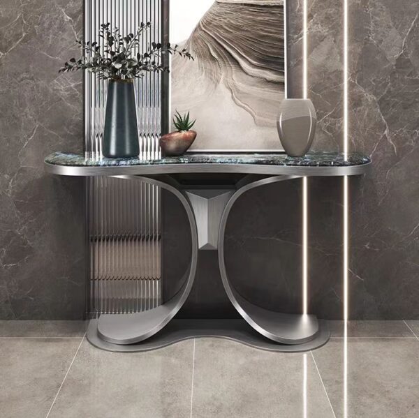 console table modern creative stone top OEM/ODM