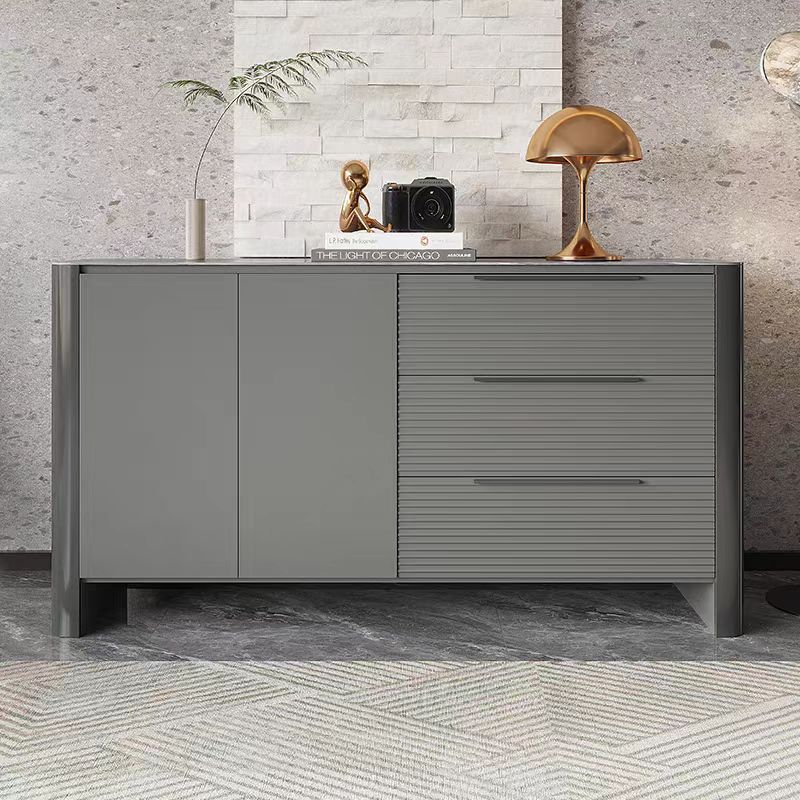 sideboard cabinet modern luxury wooden storage OEM/ODM