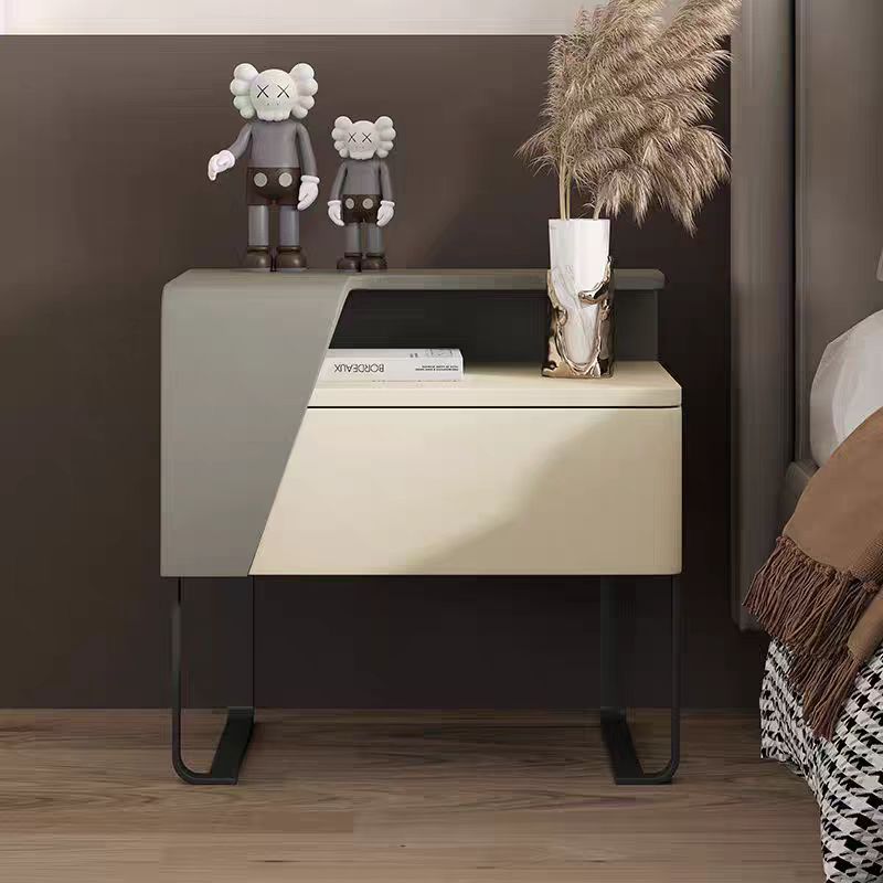 night stand bedside table modern high class wooden storage OEM/ODM