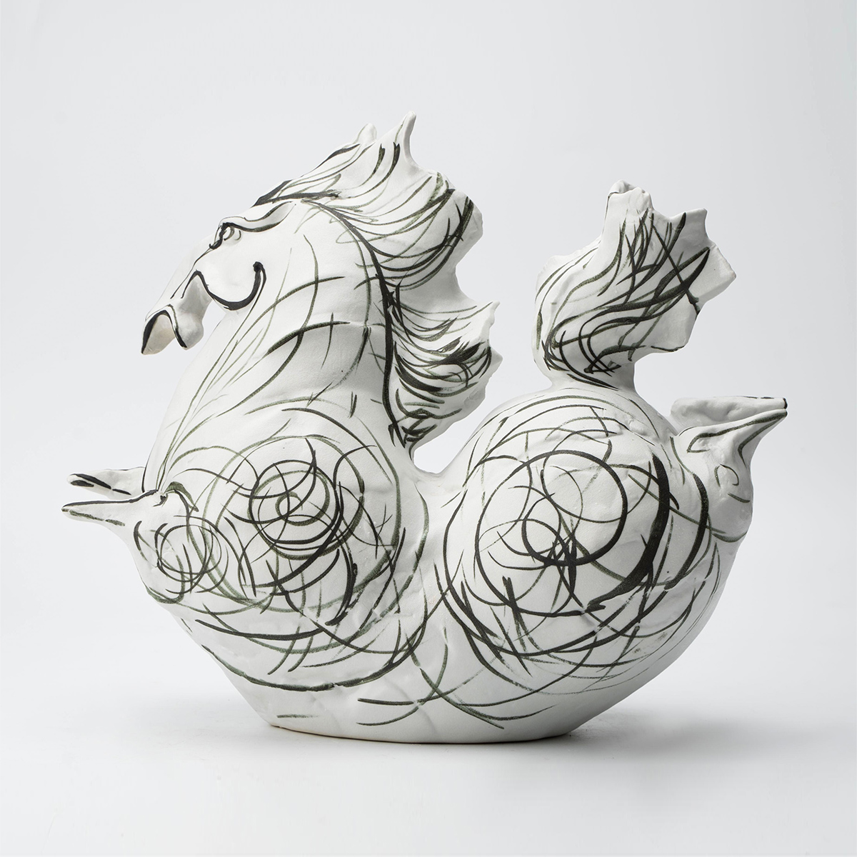 ceramic sculpture for home decor