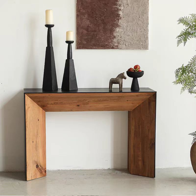 console table modern antique solid wood minimalist OEM/ODM